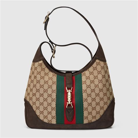 borsa gucci jackie bag rebelle nera tessuto|Gucci Jackie GG Supreme Nero Borsa A Spalla .